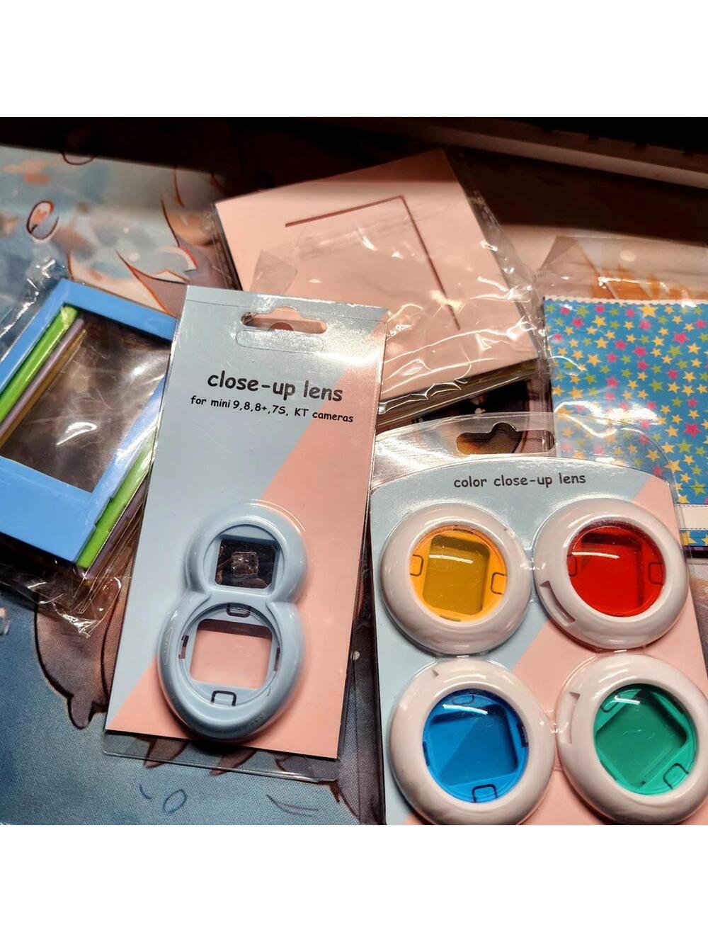 Polaroid Mini Lens & Frame Accessory Set NEW - Mini KT, 7S, 8, 8+, 9 Cameras